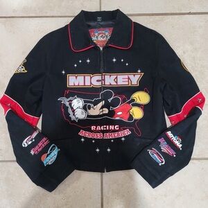 Disney Racing Across America Jacket with Red and Black Accents